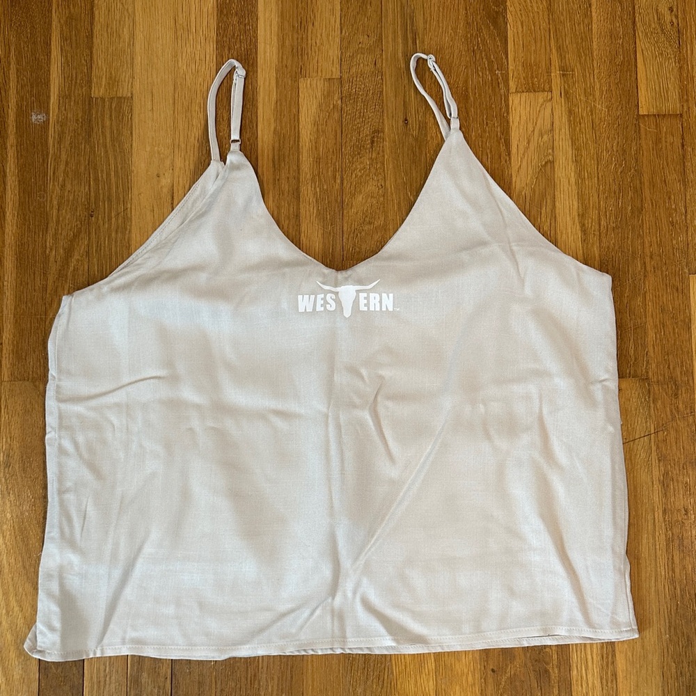 *last chance* Western T Brand | Women's Beige Tank Top